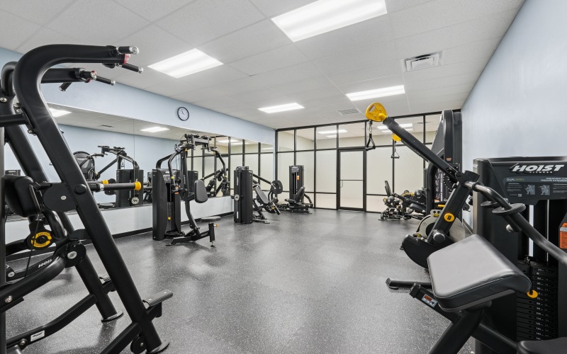 Expansive Fitness Center